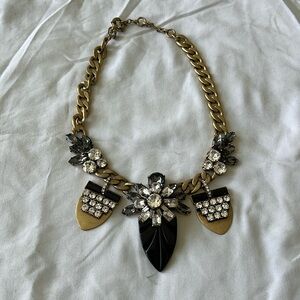 Black and Gold JCrew necklace